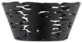 Φρουτιέρα - Ψωμιέρα Barket BM10/21 B Φ21x10cm Μεταλλική Black Alessi Μέταλλο