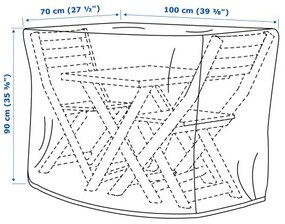 TOSTERÖ κάλυμμα για σετ επίπλων 502.852.65