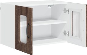 vidaXL Πάνελ πλυντηρίου πιάτων Kalmar 2 pcs Καφέ δρυς