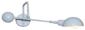 Φωτιστικό Τοίχου - Απλίκα HL-3539-1 M 77-3873 Oliver White  Homelighting Metal