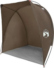 vidaXL Αδιάβροχη αλιευτική σκηνή καφέ