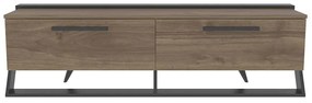 Έπιπλο Τηλεόρασης Astrid 875ZNA4586 163,8x36,6x46,8cm Walnut-Black