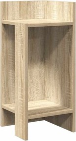 vidaXL Τραπεζάκι με ράφι Sonoma Δρυς 25,5x27x60 εκ.
