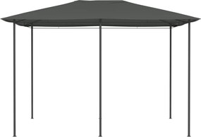vidaXL Κιόσκι Ανθρακί 3 x 4 x 2,6 μ. 160 γρ./μ²
