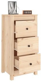 vidaXL Ντουλάπια 2 τεμ. 40x35x80 εκ. από Μασίφ Ξύλο Πεύκου
