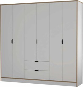 Wardrobe Arden 6 White