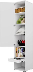 Ντουλάπα Concept Pro I-Leuko - 45.00Χ46.00Χ217.00cm