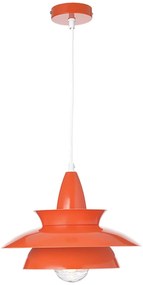Φωτιστικό Οροφής KS07881PEK Orange Metal