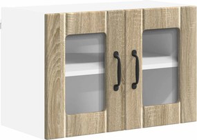 vidaXL Ραφιέρα τοίχου LUCCA Sonoma Δρυς 60 x 31 x 40 εκ