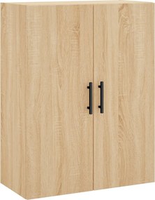 vidaXL Ντουλάπι Sonoma δρυς 69,5 x 34 x 180 εκ. από Επεξεργασμένο Ξύλο