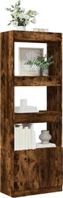 vidaXL Ντουλάπι Καπνιστή Δρυς 63x33x180 εκ. από Επεξεργασμένο Ξύλο