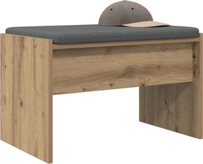vidaXL Παγκάκι Χαλωρίου Artisan Oak 63 x 38 x 40 εκ