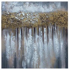 Πίνακας FL104 Fylliana σε Καμβά GOLD 60x2.3x60εκ.