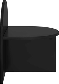 vidaXL Κομοδίνο Μαύρη Δρυς 40 x 35,5 x 45,5 εκ.