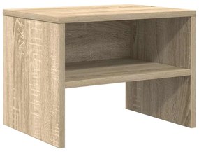 vidaXL Κομοδίνο Χρώμα Sonoma Δρυς 40 x 30 x 30 εκ. από Επεξ. Ξύλο