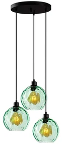 Φωτιστικό Οροφής Benek 521SHN3545 44x44x120cm 3xE27 40W Green Opviq