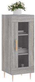 vidaXL Ντουλάπι Γκρι Sonoma 34,5x34x90 εκ. από Επεξεργασμένο Ξύλο
