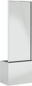 vidaXL Οθόνη Ιδιωτικότητας Κήπου Ασημί 50 x 32 x 150 εκ