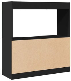 vidaXL Ντουλάπι Μαύρο 92x33x100 εκ. από Επεξεργασμένο Ξύλο