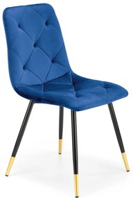 60-21201 K438 chair color: dark blue DIOMMI V-CH-K/438-KR-GRANATOWY, 1 Τεμάχιο