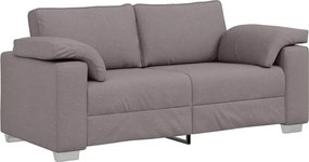 vidaXL Διθέσιος καναπές Taupe 180 cm ύφασμα