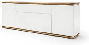 Μπουφές Μαύρη Λάκα 182x81x40