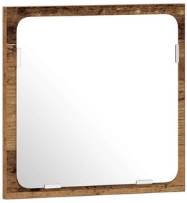 vidaXL Σετ Επίπλων Μπάνιου με πόρτα 3 pcs Παλιό Ξύλο 41 x 38.5 x 46 cm