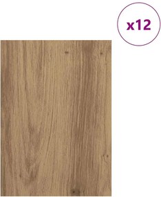 vidaXL Διακοσμητικά Πάνελ 12 pcs Artisan Oak 15 x 21 x 0.27 εκ.