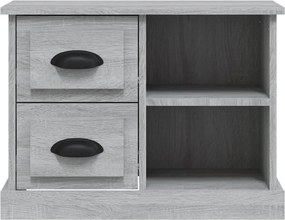 vidaXL Κομοδίνο Γκρι Sonoma 60 x 35,5 x 45 εκ.