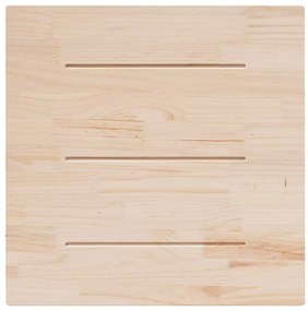 vidaXL Επιφάνεια Τραπεζιού Τετράγωνη 90x90x2,5 εκ. Μασίφ Ξύλο Πεύκου