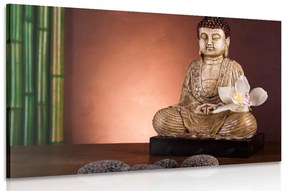 Εικόνα ενός Βούδα που διαλογίζεται - 90x60