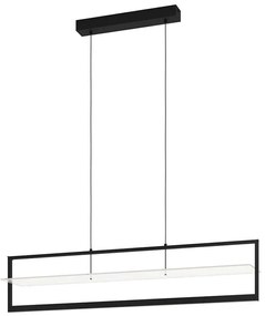 Φωτιστικό Οροφής - Ράγα Farneta 390024 98x18x150cm Dim Led 3600lm 15W 3000K Black Eglo Steel,Plastic