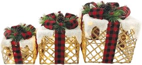 Σετ gift box red &amp; black bow