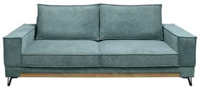 Τριθέσιος Καναπές Loftio Fylliana Mint χρώμα 220x95x89εκ 220x95x89 εκ.
