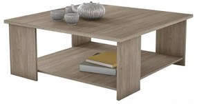 Intrahome Τραπεζάκι σαλονιού "QUATRO" σε χρώμα σταχτί 90x90x40 Intrahomesa-00652688