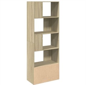 vidaXL Βιβλιοθήκη Sonoma Δρυς 70x36x189 εκ. από Επεξεργασμένο Ξύλο