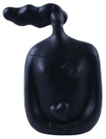 CHEVEU BLACK 2 DECO ΦΙΓΟΥΡΑ POLYRESIN ΜΑΥΡΟ 16,5x8xH20,5cm