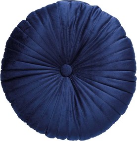 Διακοσμητικό Μαξιλάρι Βελουτέ (Φ38) Das Home Cushions 0269 D.Blue