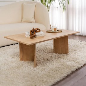 Τραπεζάκι σαλονιού Sabin  χρώμα sapphire oak 119x60x40εκ.