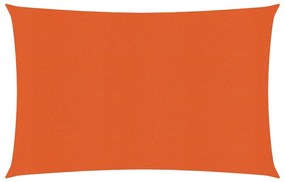 Πανί Σκίασης Ορθογώνιο Πορτοκαλί 4x5 μ. από HDPE 160 γρ/μ² - Πορτοκαλί