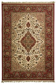 Χαλί (200x285) Βιοκαρπέτ Kirman 6802-0077 Ivory
