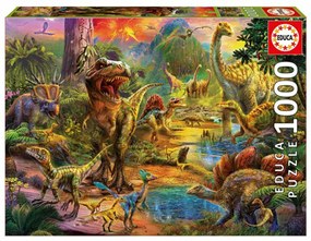 Παζλ Dinosaur Land Educa 17655 (1000 pcs)