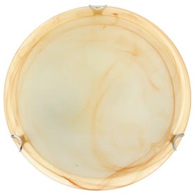 Φωτιστικό Επίτοιχο Aca XD01400Y ALBATRE Μελί (Amber)