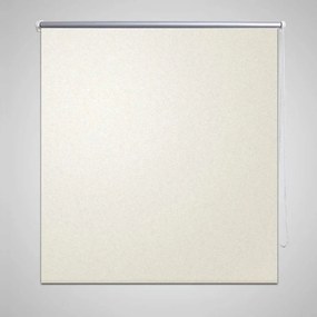 vidaXL Στόρι Συσκότισης Ρόλερ Υπόλευκο 120 x 230 εκ.