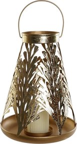 Lanterne DKD Home Decor Χρυσό Μέταλλο 25 x 25 x 42 cm