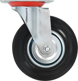 vidaXL Ρόδες Περιστρεφόμενες 4 τεμ. 125 χιλ.