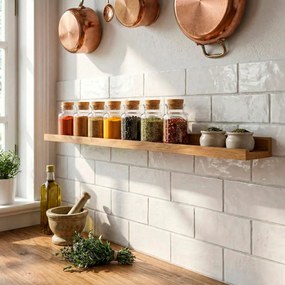 Ράφι παλτών Max Home Ξύλο MDF (x6)