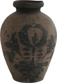Βάζο Home ESPRIT Καφέ τερακότα Ανατολικó 29 x 29 x 42 cm