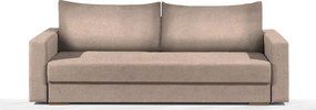Καναπές Kleio Τριθέσιος-195φ 80β εκ.-Μπεζ