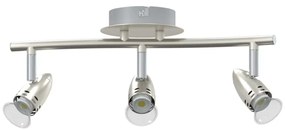 vidaXL Σποτ οροφής Ματ νικέλ 36.5 x 10 x 12.5 εκ Ατσάλι
